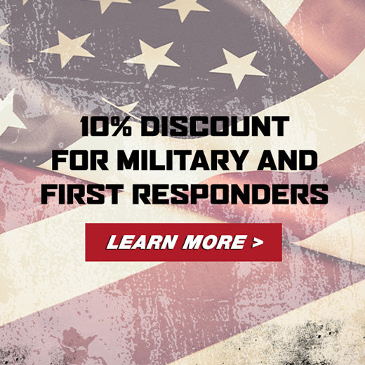 10% Discount For Military and First Responders